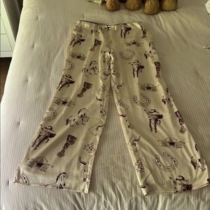 Bailey and Rose Western Silk Pants